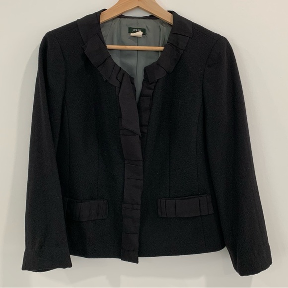 J. crew black wool blazer 6 - Picture 2 of 6